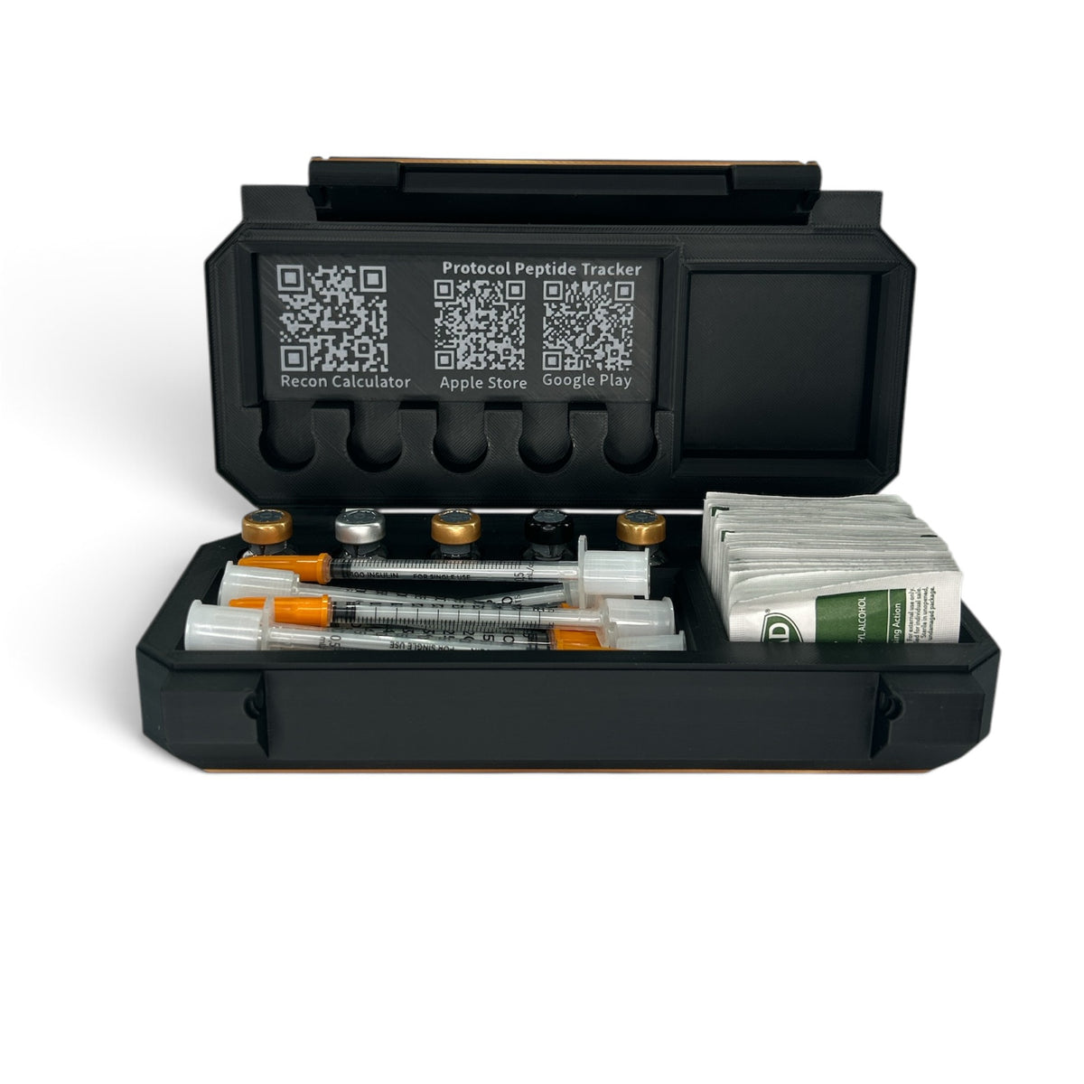 Travel Peptide Travel Cases - 5 vials