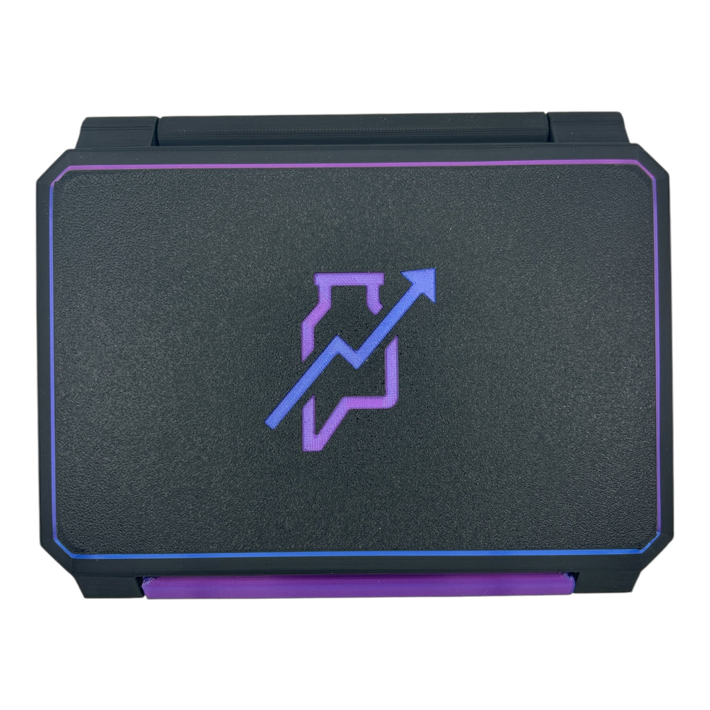 Large Peptide Storage and Travel Box Blue Purple